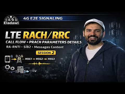 LTE RACH/RRC Call Flow & PRACH Parameter Details, RA-RNTI, SIB2 | 4G E2E Signaling Session 2 thumbnail