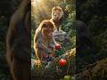 The Clever Monkey and the Proud Lion | Jungle Moral Story 🐒🔥 #viral #shortstory #video