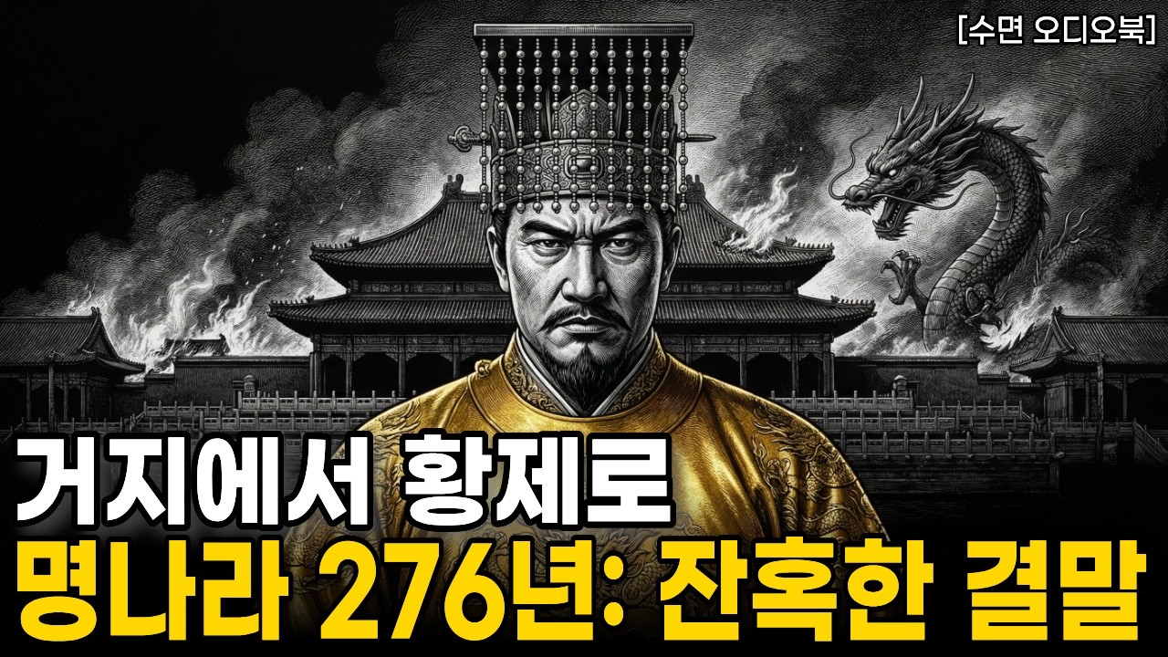 🌙들으면서 주무세요: 명나라 276년 역사 총정리 | 가장 천한 거지에서 가장 잔혹한 황제로