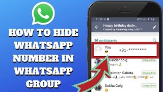 WhatsApp number kesy hide karein !! latest 2021 !!  #hidewhatsappnumber