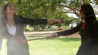 Cosplay Presentacion Pelea Entre Misaki Mei Y Colegiala