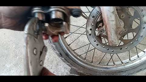 Sửa Phanh Đĩa Xe Máy Bị Bó Cứng(Hao Xăng,Dắt Nặng,Máy Gầm)
