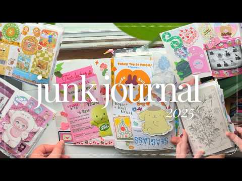 junk journal flip thru ｡°✩  2025