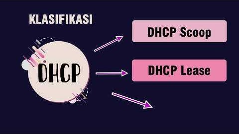 03. Administrasi Sistem Jaringan - Konsep Dasar DHCP Server