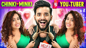 10 YouTuber Boys VS Chinki-Minki !! Twins DATING Challenge😂
