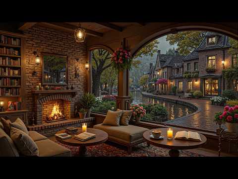 Good Mood Smooth Piano ⛄ Relaxing Piano at a Cozy Coffee Shop for Study, Work and Relax