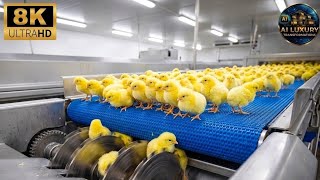 Inside the World's Largest 🐔  Mega Factory: 10 Million Units Per Day