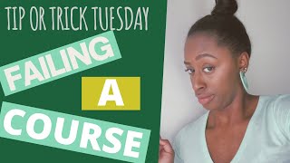 FAILING A CLASS | FAILING PRE-REQUISITES NEEDED TO GET INTO PHARMACY SCHOOL