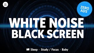 White Noise Black Screen | 4 Hours | Fall Asleep Fast, Stay Asleep All Night (No Ads) screenshot 5