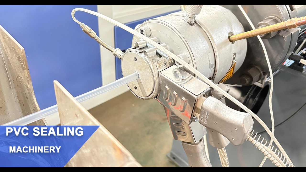Soft PVC Sealing Tube Extrusion Line for Paint Buckets | Complete Production Process