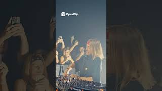 DJ Plays the ICONIC Acid Track After Secret Knock! #techno #female #dj