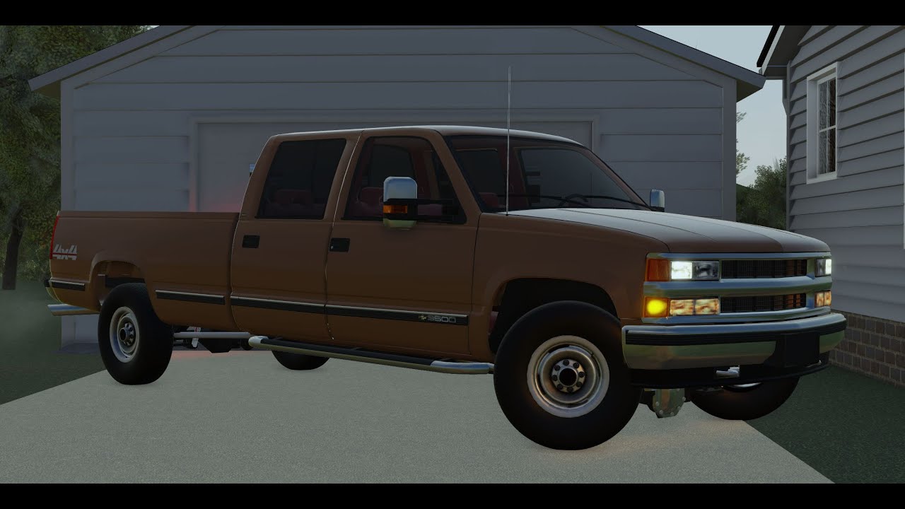 1992 Chevrolet K3500 POV Drive | Central Kansas Roleplay