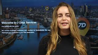 7 Days Self-Employed - Delivery Driver Job opportunity presentation.