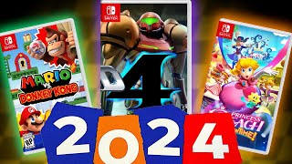 TOP 5 Switch Games Coming in 2024! | ChaseYama