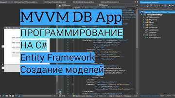 C# MVVM | Урок 3. Entity Framework, создание моделей, установка пакетов, первая миграция