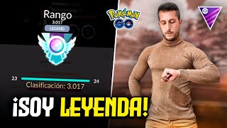 ¡LOGRO EL RANGO LEYENDA en TEMPORADA 15 con EQUIPO GORDO en LIGA MASTER!- PVP GBL POKEMON GO