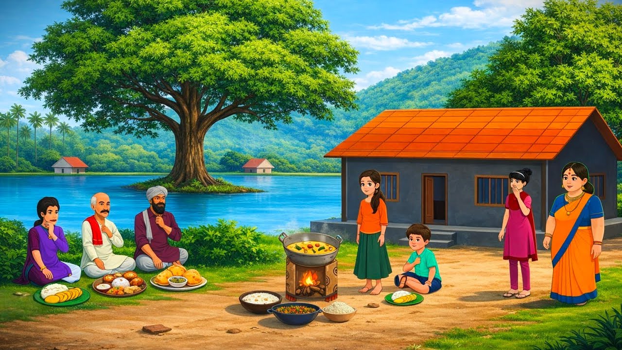 कंजूस सेठ की दावत | kanjus Seth Ki dawat | Hindi kahaniya | Cartoon Story | Hindi Moral Stories