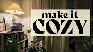 How To Create a COZY Home 8 Tips for Decor Lighting Rugs Smells Plants Cozy Aesthetic Guide