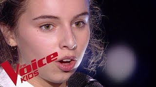 Renaud - Marchand De Cailloux Zoé The Voice Kids France 2018 Blind Audition