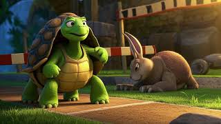 The Tortoise and the Hare 🐢🐇 | Slow and Steady Wins the Race | Moral Story for Kids