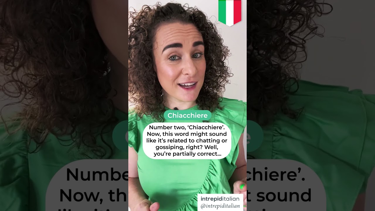 2 Italian Words with HIDDEN DOUBLE Meanings