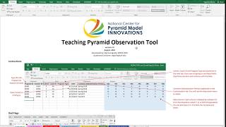 TPOT v2.0 Scoring Spreadsheet Data Entry Tutorial