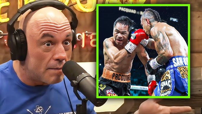 “HE GOT ROBBED!” Joe Rogan LIVE Reaction To Manny Pacquiao VS Mario Barrios Fight