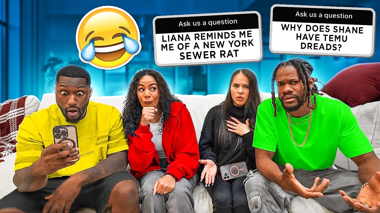 Making Up FAKE Disrespectful Questions About Shane & Liana PRANK *GETS INTENSE*