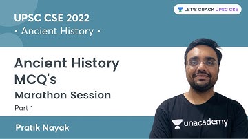 Ancient India MCQs | Marathon Part 1 | UPSC CSE | Pratik Nayak