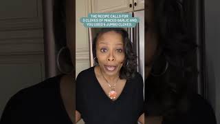 The Recipe Calls for 3 Cloves of Minced Garlic and you used 5 jumbo cloves!! #guilty