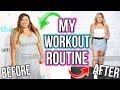 MY WORKOUT ROUTINE!! How I Lost 60+ Pounds!