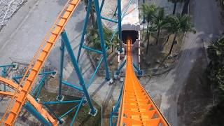 Details Goliath - Six Flags Magic Mountain - Front Row (4K HD POV) - March 2026 Update