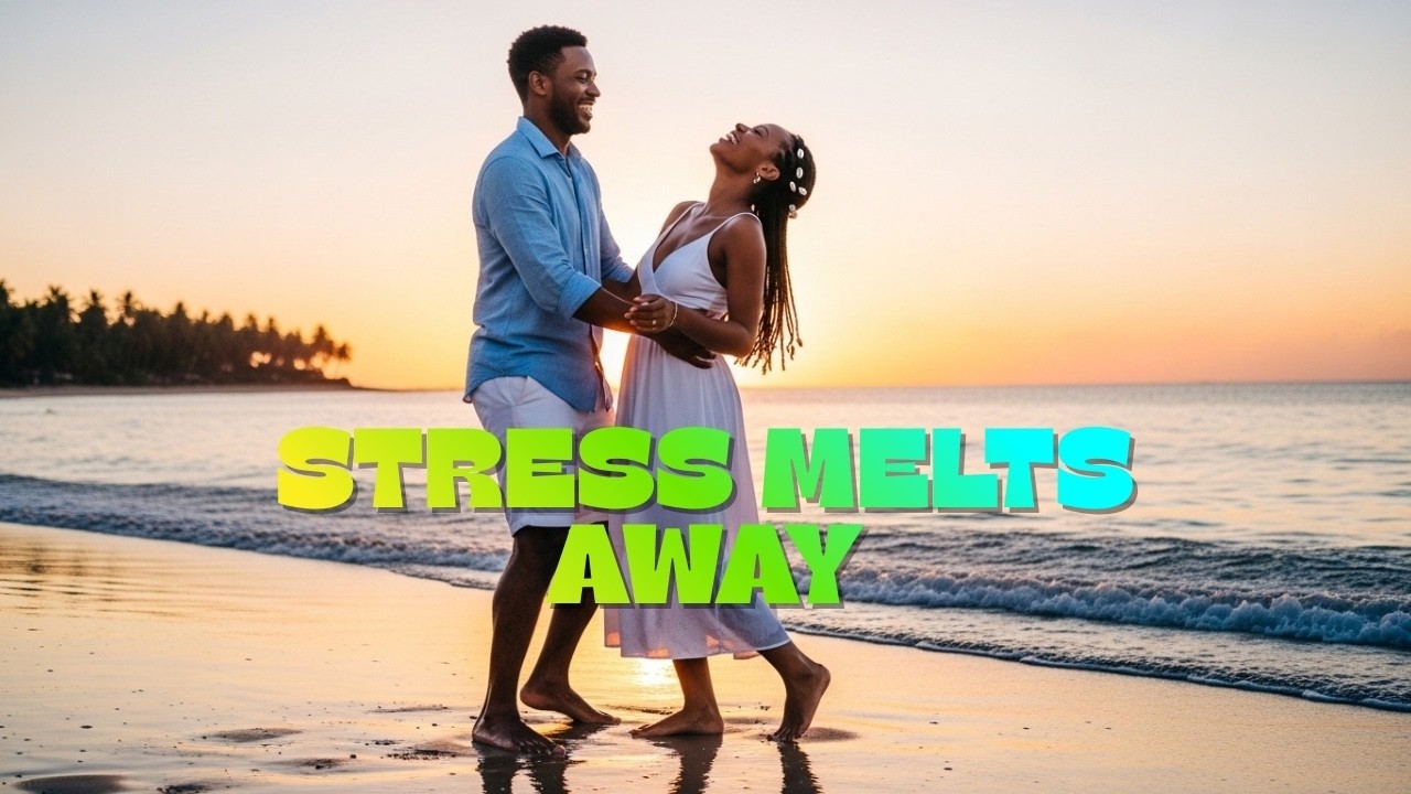 Sunset Beach Afrobeat Therapy 🌅 Relaxing Island Sounds for Stress Relief