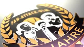 10 Jahres-Banner zum Fanclub-Jubiläum