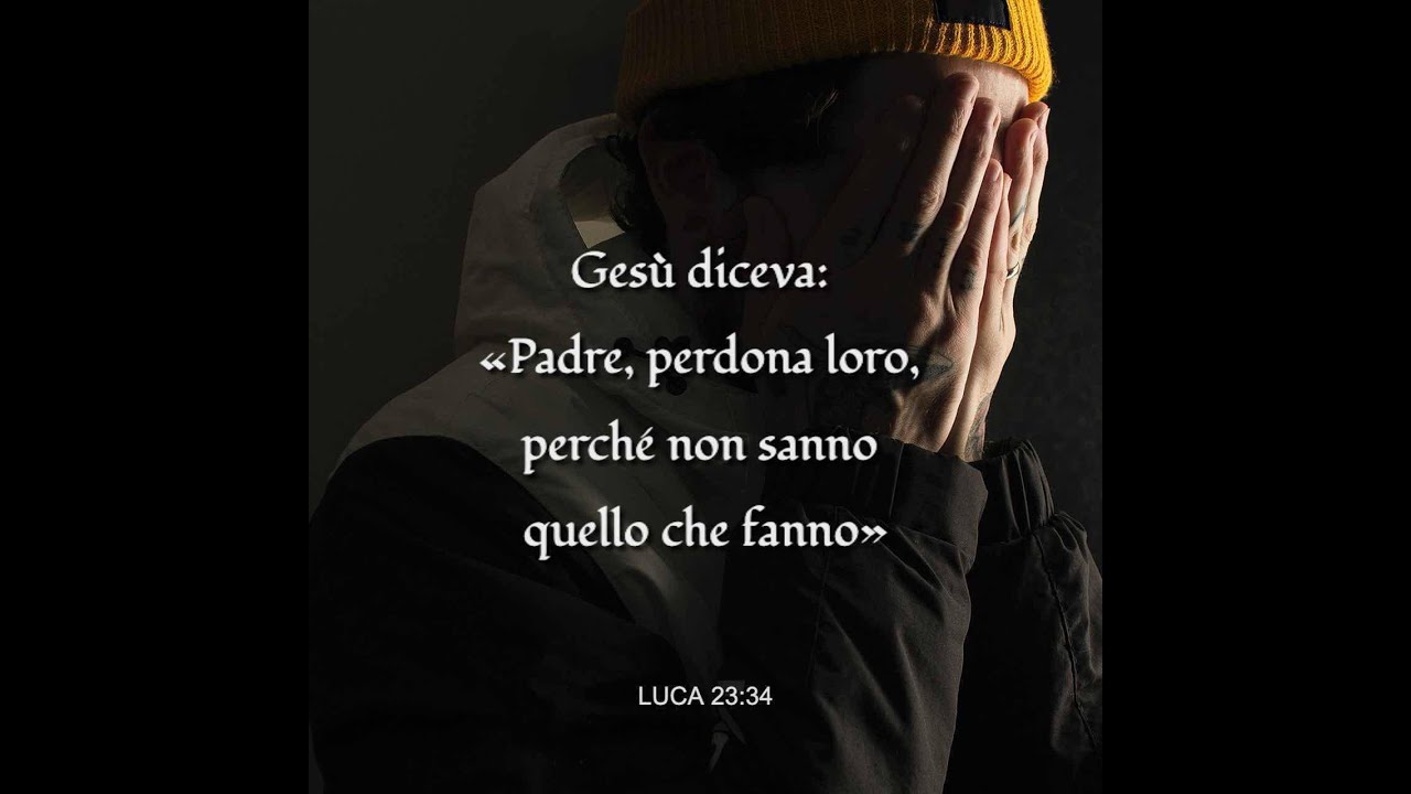 PADRE, PERDONA LORO... pastore:Giuseppe Di Iorio 310126 LUCA Luca 23: 34-43