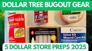 Dollar Tree Bugout Gear - 5 Dollar Store Preps 2025 Wealth
