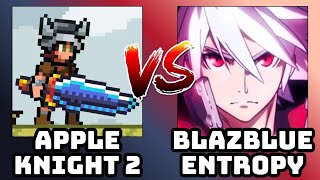 BlazBlue Entropy Effect Vs Apple Knight 2 Platformer screenshot 5