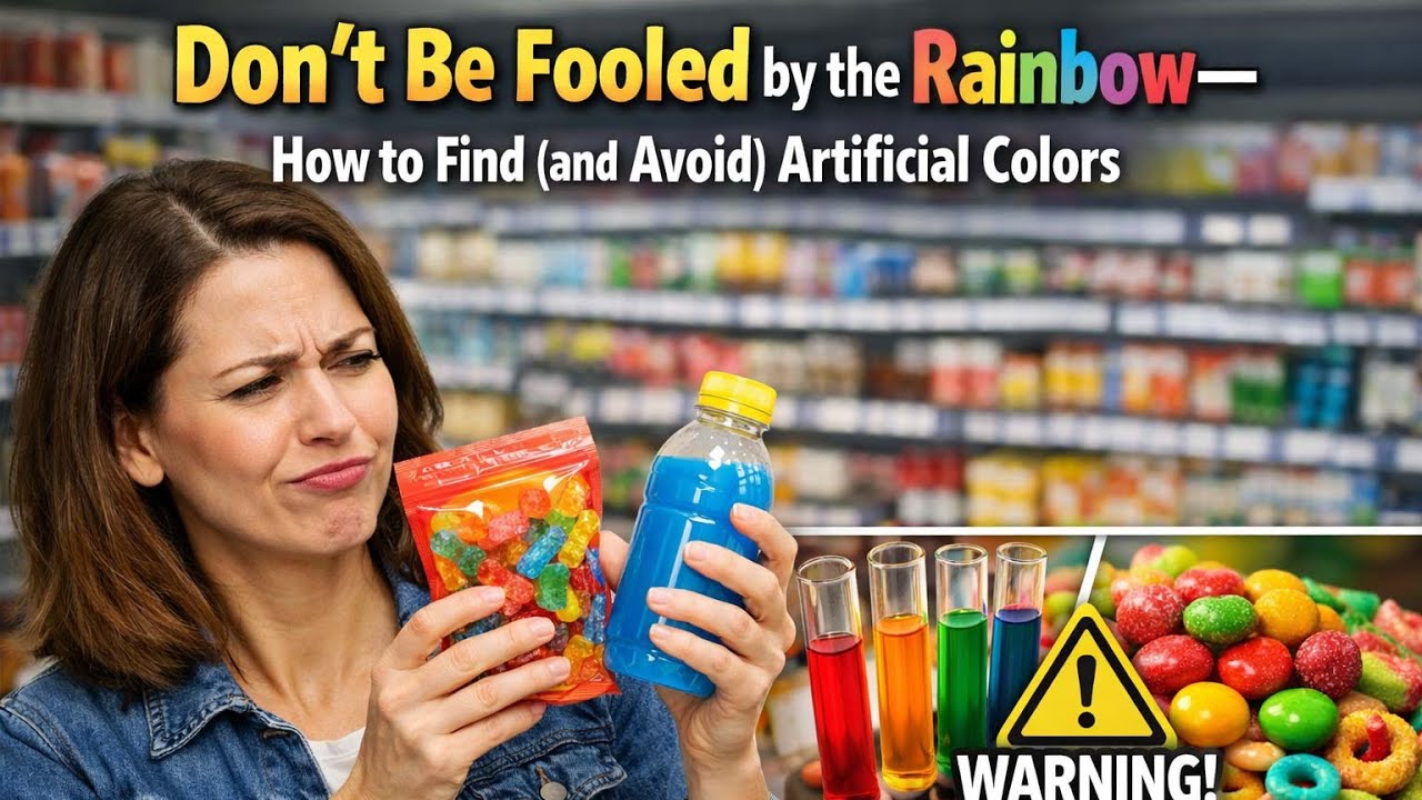 Labeling 101: Your Guide to Spotting Synthetic Dyes in the Grocery Store