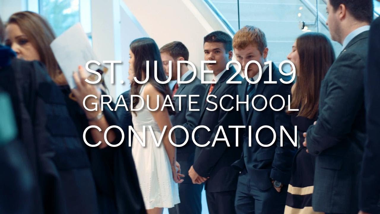 Convocation: St. Jude Graduate School of Biomedical Sciences Welcomes 2019 Class