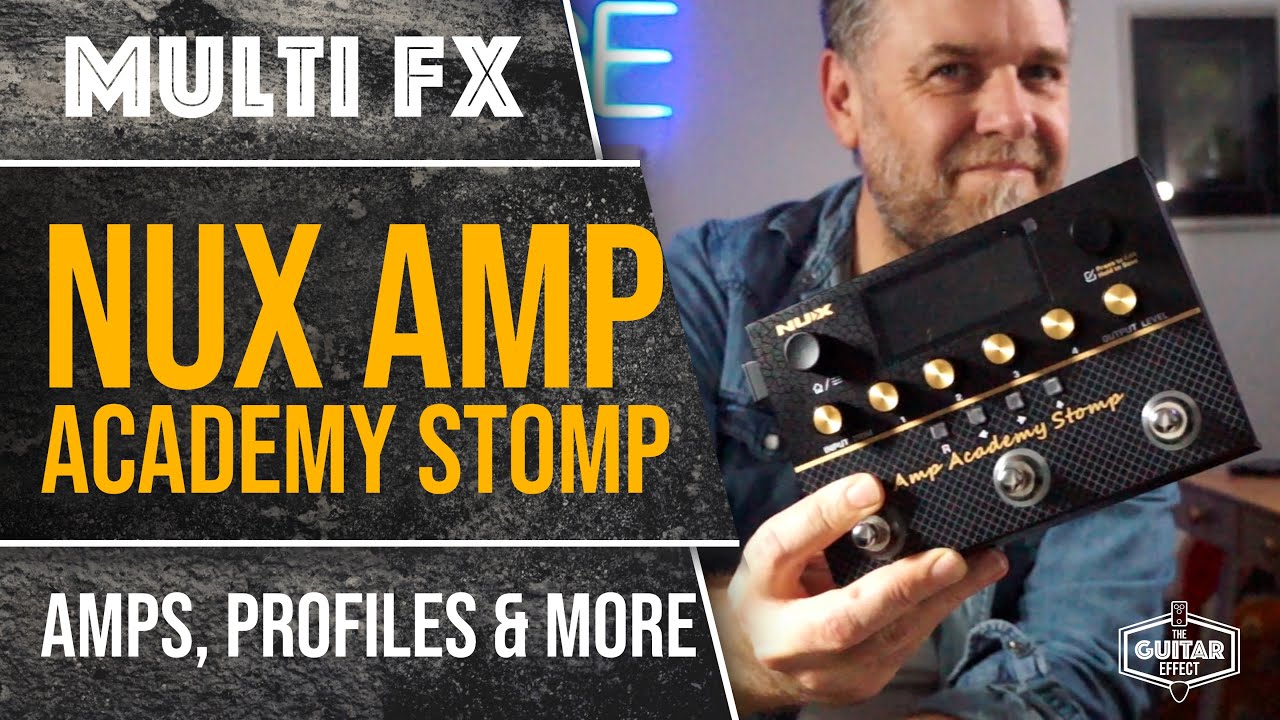 NUX Amp Academy Stomp. NUX расширяет возможности моделирования и представляет загрузку захвата ус...