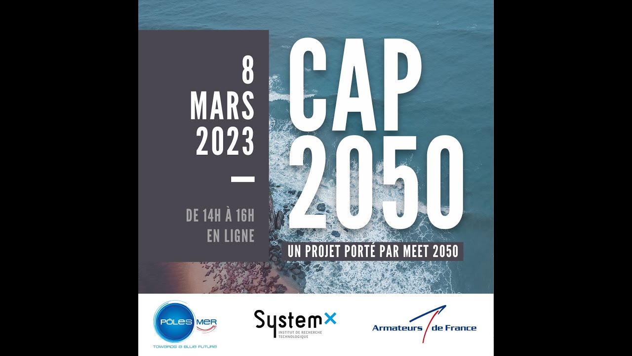 Webinaire CAP 2050 : un outil d'aide à la décision pour la décarbonation des activités maritimes.