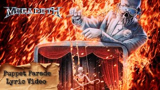 MEGADETH - Puppet Parade (Lyric Video)