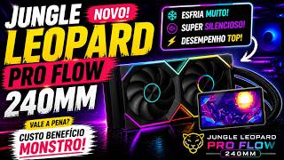COLOCAMOS ESSE WATER COOLER PRA SOFRER… E O RESULTADO SURPREENDEU! | JUNGLE LEOPARD PRO FLOW 240