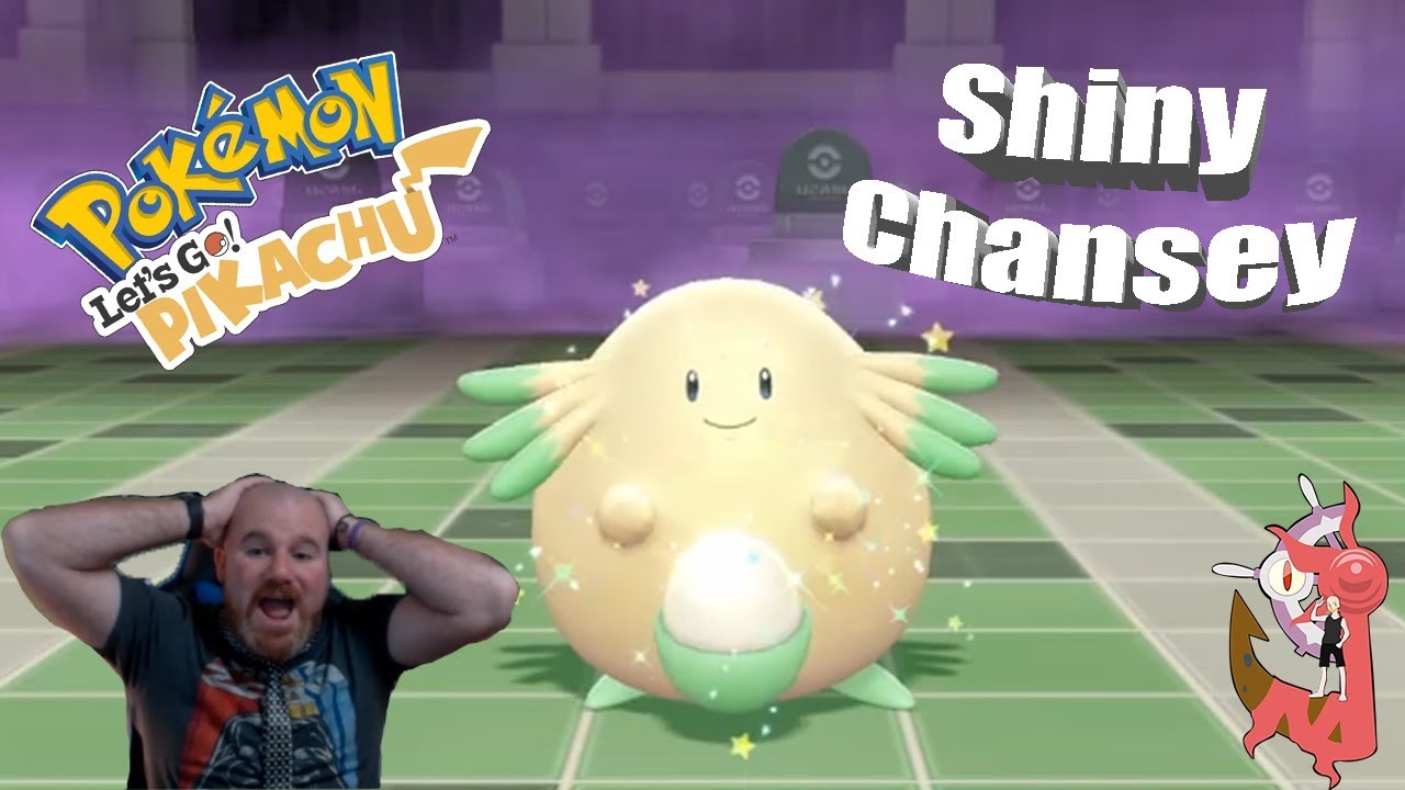 Lets Go Shiny Chansey YouTube