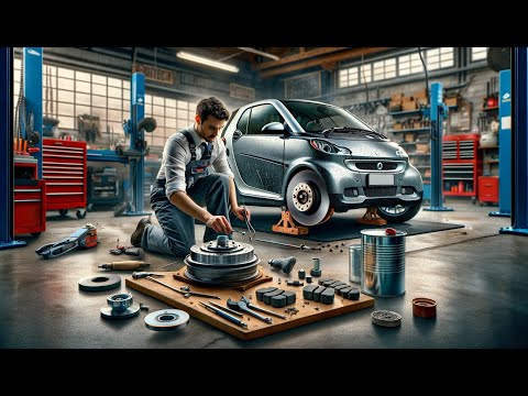 Smart Fortwo - How to fix a spongy braking problem  | W453