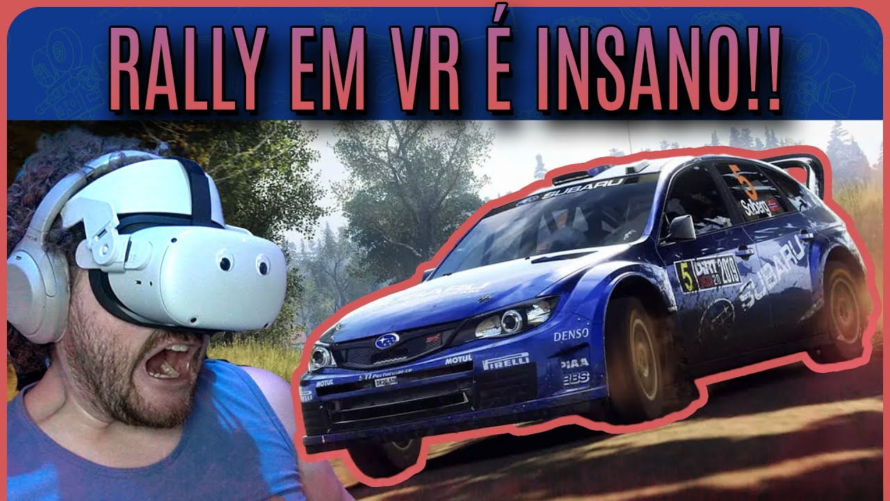 Rally em VR é INSANO!! E MUITO dificíl!! - YouTube