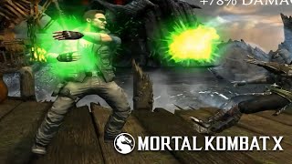 Mortal Kombat X - Johnny Cage Level 1 2 3 Super Moves | Kracker | Shadow Kick | Forceballs screenshot 3
