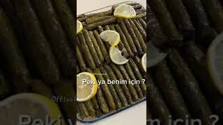 bu videoda yemeğe ayrımcılık yapılmamıştır(!)#keşfet#keşfetteyiz #keşfetteyiz #keşfetküsmüyuz#sarma