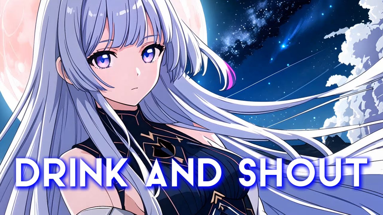 「Nightcore」-  Drink And Shout - Lyrics ~ Prezioso, Shibui, and Vini Vici