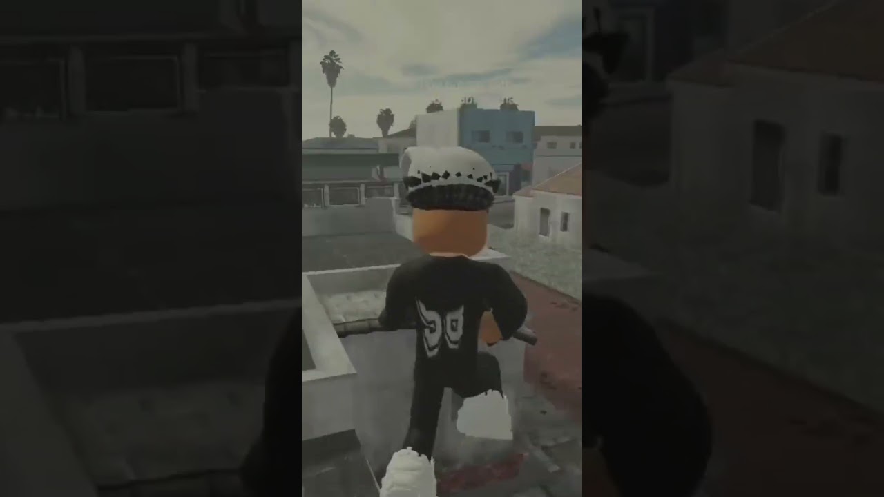 I went on a drill in this Roblox Gta 5 new leaf server and this happen full video out now